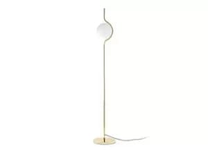 Le Vita LED Floor Lamp Gold Dimmable 6W 2700K