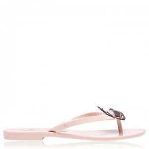 Vivienne Westwood X Melissa Harmonic Flip Flops - Nude