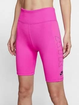 Nike NSW Air Bike Shorts - Pink Size M Women