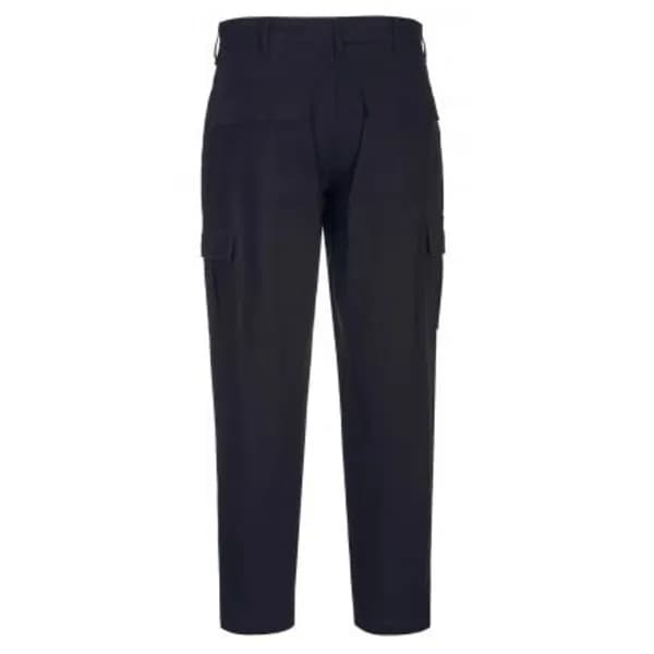 Portwest Womens Stretch Cargo Trousers S233BKR36 Colour: Black