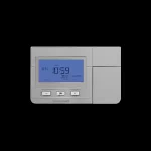 Sangamo Electronic Programmable Room Thermostat Silver - CHPRSTATDPS