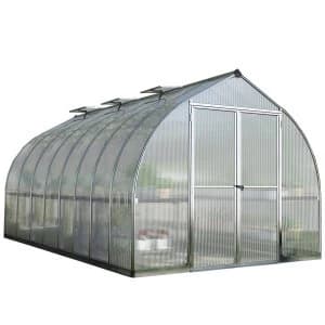Palram Bella Greenhouse 8 x 16 - Silver