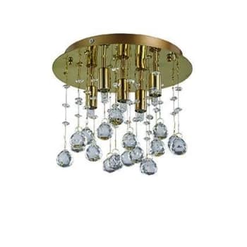 Moonlight 5 Light Small Ceiling Pendant Gold, G9