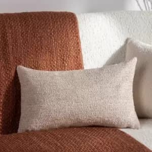 Tiona Rectangular Cushion Nougat/Toffee, Nougat/Toffee / 30 x 50cm / Polyester Filled