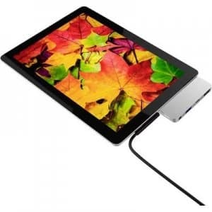 HyperDrive HD310A USB-C (USB 3.1) multiport hub Ultra HD compatibility, Aluminium casing Silver