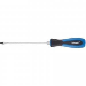 Draper Pound Thru Plain Slotted Screwdriver 6mm 150mm