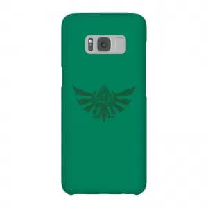 Nintendo The Legend Of Zelda Tribal Hyrule Crest Phone Case - Samsung S8 - Snap Case - Gloss