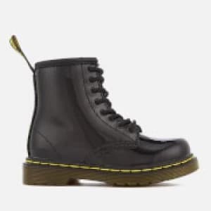 Dr. Martens Toddlers 1460 T Patent Limper Lace Up Boots - Black - UK 6 Kids