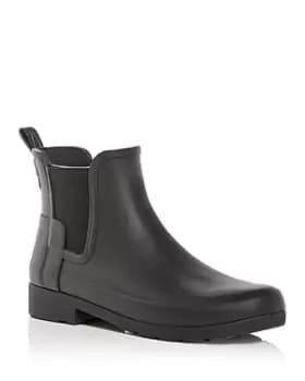 Hunter Womens Refined Chelsea Rain Boots