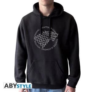 Game Of Thrones - Stark Hoodie - Black
