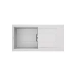 Reginox SMART480-W 1.0 Bowl Keratek Composite Sink White