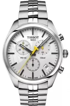 Mens Tissot PR100 Tour De France Special Edition Chronograph Watch T1014171103101