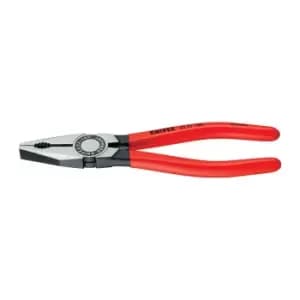 Pince universelle longueur 200 mm poli revet. en plastique KNIPEX