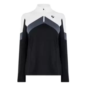 Ziener Jemi Zip Fleece Top Womens - White