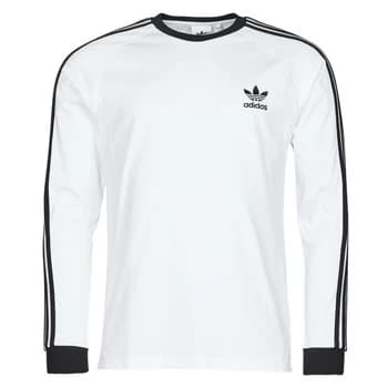 adidas 3-STRIPES LS T mens in White - Sizes S,M,L,XL,XS
