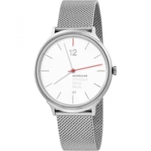 Mens Mondaine Helvetica Light Spiekermann Edition Watch
