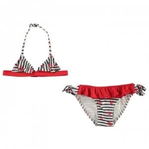 Benetton Child Girls Floral Bikini Set - Multi