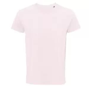 SOLS Mens Crusader Organic T-Shirt (L) (Pale Pink)
