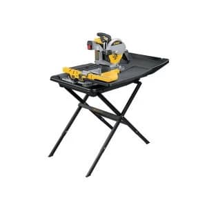 DEWALT D24000 Wet Tile Saw with Slide Table 1600W 110V