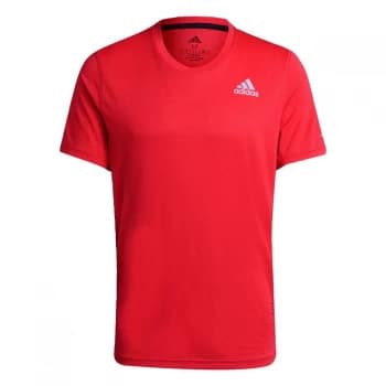 adidas HEAT. RDY Running T-Shirt Mens - Vivid Red