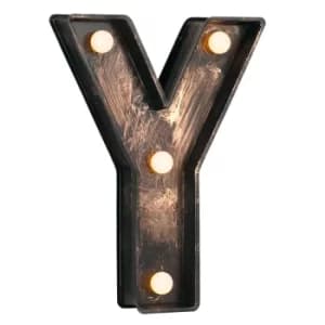 Carousel Vintage Antique Carnival Alphabet Letter Y