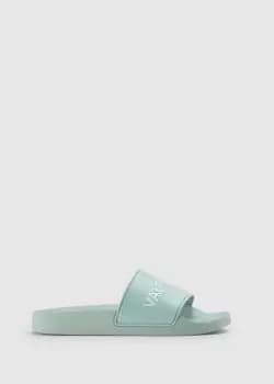 Valentino Shoes Womens Xenia Summer Slides In Green