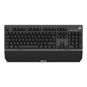 Qpad Mk-40 Pro Gaming Membranical Keyboard Aluminium LED Backlit (UK Layout)