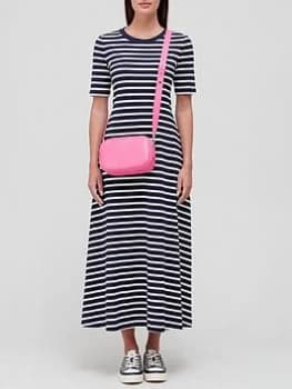 Kate Spade New York Striped Midi Dress - Blue/White