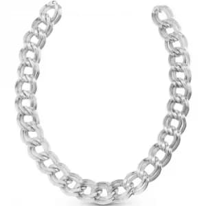 Ladies Guess Silver Plated Dream Necklace