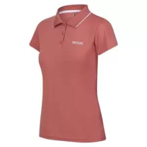 Regatta Womens Maverick V Polo T-Shirt - Brown