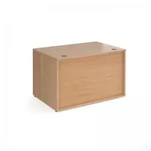 Denver reception straight base unit 1200mm x 800mm - beech