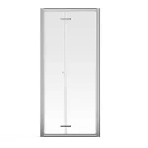 Aqualux Framed 8 Bi-fold Shower Door (760X2000mm) - Clear Glass