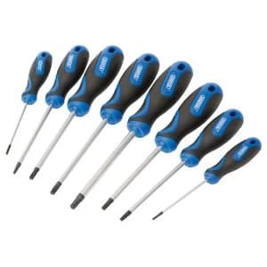 Draper Soft Grip TX-STAR And TX-STAR Security Screwdriver Set (8 Piece)