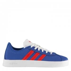 adidas VL Court Junior Trainers - Blue/Red/Wht