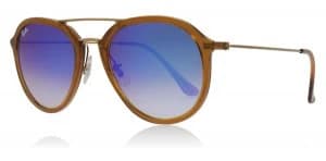 Ray-Ban RB4253 Sunglasses Shiny Brown 62388B 53mm