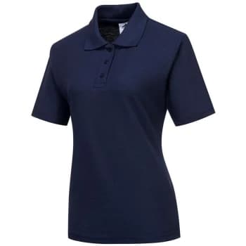 Portwest - B209NARM - sz M Naples Ladies Polo Shirt Workwear - Navy