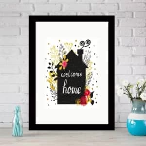 SC450511366 Multicolor Decorative Framed MDF Painting