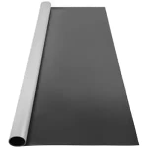 VEVOR Dance Floor, 6.6x3.9ft Dance Floor Roll, 0.06in Thick PVC Vinyl Dance Floor, Black/Grey Reversible Portable Dance Floor, Non-Slip Dance Flooring