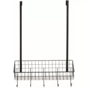 Premier Housewares Kirby Black Over The Door Hanger