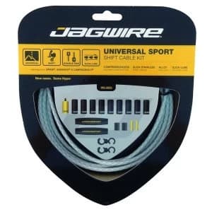 Jagwire Universal Sport Shift Cable Kit Braided White