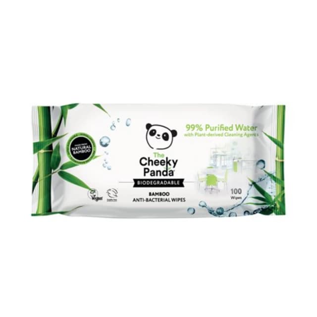 Cheeky Panda Biodegradable Multipurpose Wipes 100 Pack of 6 706117