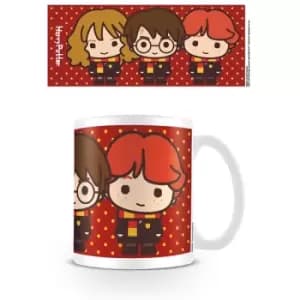 Harry Potter - Harry Ron Hermione Chibi Mug