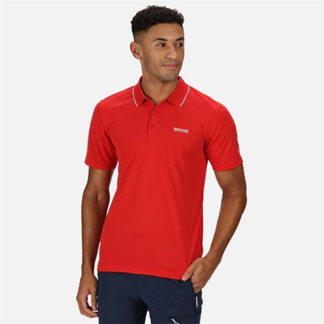 Regatta Red 'Maverick V' Quick Dry Wicking T-Shirt - S