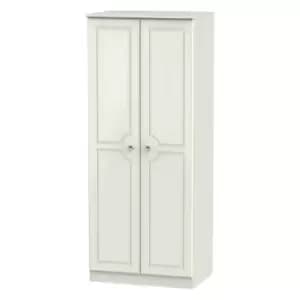 Lisbon Ready Assembled Two Door Wardrobe Ash