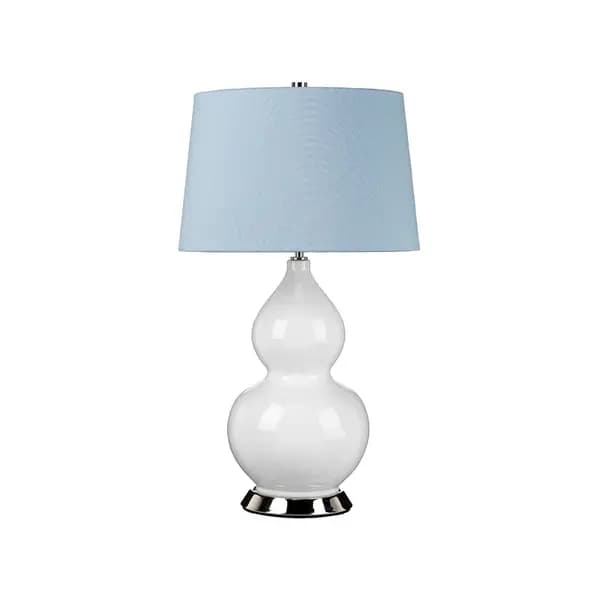 Elstead Elstead One Ceramic Table Lamp - Blue