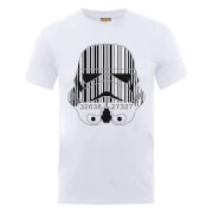 Star Wars Stormtrooper Barcode T-Shirt - White - L