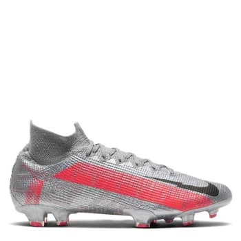 Nike Mercurial Superfly Elite DF Juniors FG Football Boots - Grey/Black