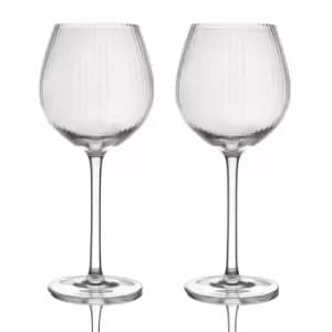 Barcraft Bc Ridged Balloon Glass 2Pcs