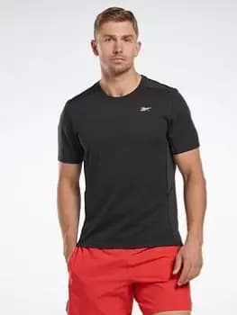 Reebok SweatShift Athlete T-Shirt, Black Size M Men