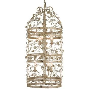 Linea Verdace Lighting - Linea Verdace Michelan 6 Light Wire Frame Pendant Ceiling Light Cream